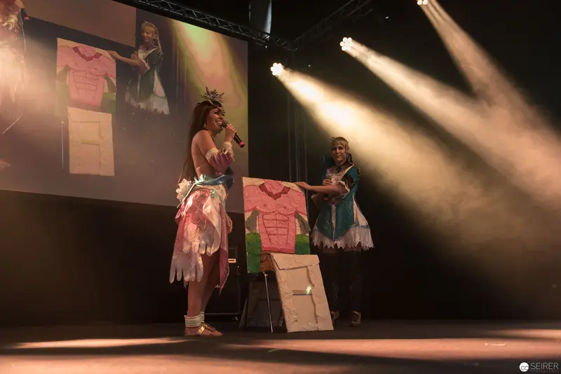 AniNite 2018: Theatrical Performance with Stage Lighting and Projected Imagery