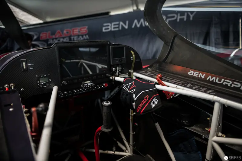 Red Bull Air Race Interior - Ben Murphy's Blade Team Racing Cockpit