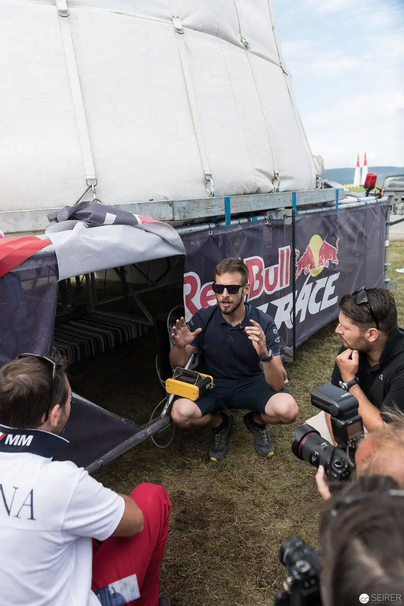 Red Bull Air Race Media Interview with Photographer and Subject