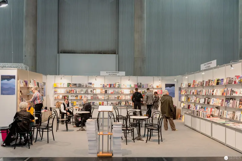 Buch Wien Book Fair: Quiet Moments at Literary Exhibition Space