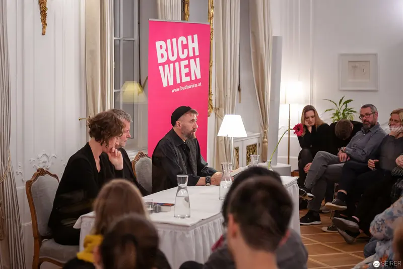 Arne Dahl Book Reading at Buch Wien 2018 Literary Event