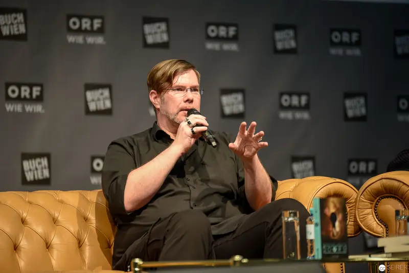 Markus Heitz Speaking at Buch Wien