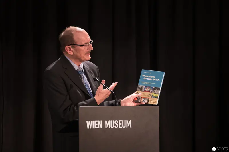 Helene Belndorfer Book Presentation at Wien Museum Podium