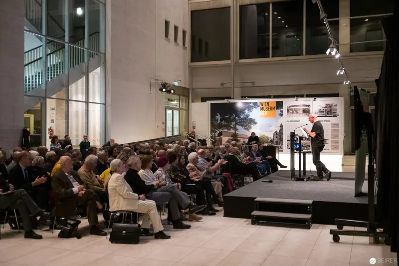 Helene Belndorfer Book Presentation "Wegwerfen ist eine Sünde" at Wien Museum