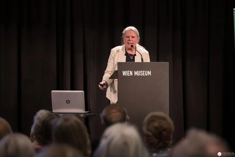 Helene Belndorfer's Book Presentation on Sustainability at Wien Museum
