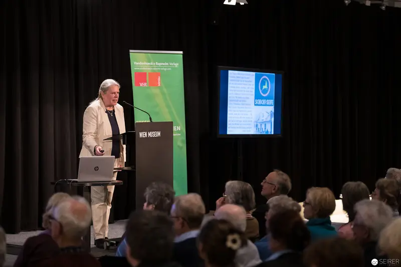Helene Belndorfer Book Presentation "Wegwerfen ist eine Sünde" at Wien Museum