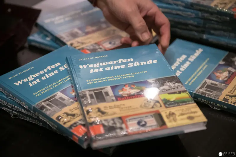 Book Launch for "Wegwerfen ist eine Sünde" by Helene Belndorfer at Wien Museum