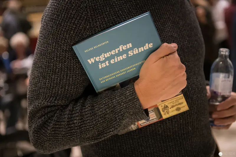 Helene Belndorfer's Book Presentation "Wegwerfen ist eine Sünde" at Wien Museum