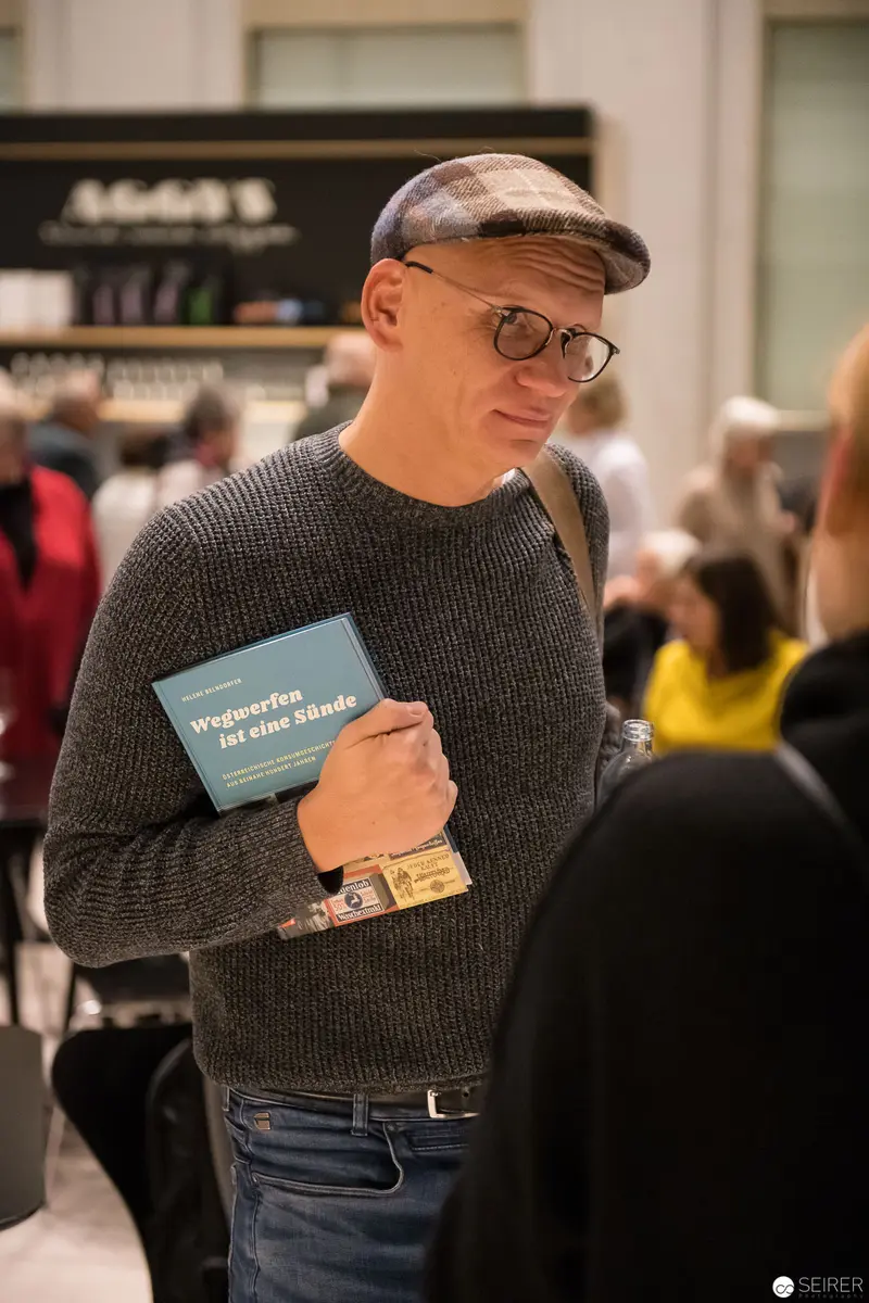 Helene Belndorfer's Book Presentation "Wegwerfen ist eine Sünde" at Wien Museum