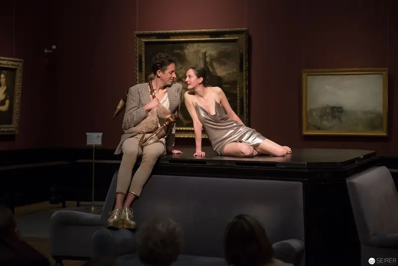 Ganymed Performance at Kunsthistorisches Museum Wien: Intimate Theatrical Staging
