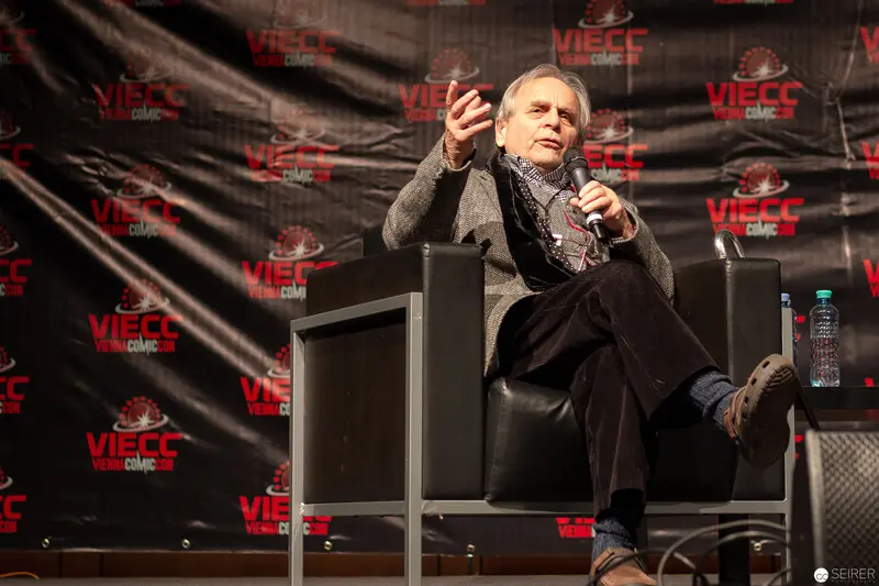 Sylvester McCoy Speaking at VIECC 2018 Vienna Comic Convention
