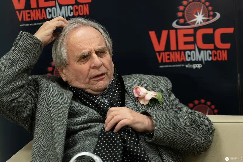 Sylvester McCoy at Vienna ComicCon 2018, Contemplative Moment Before Interview