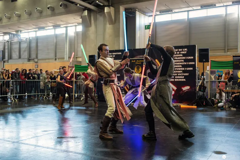 Star Wars Lightsaber Duel Performance at Vienna ComicCon 2018