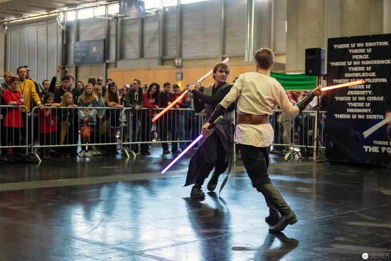 Star Wars Lightsaber Duel Performance at Vienna ComicCon 2018