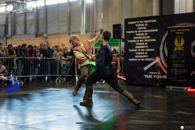 JAC Martial Arts Performance at Vienna ComicCon 2018 Dance Stage