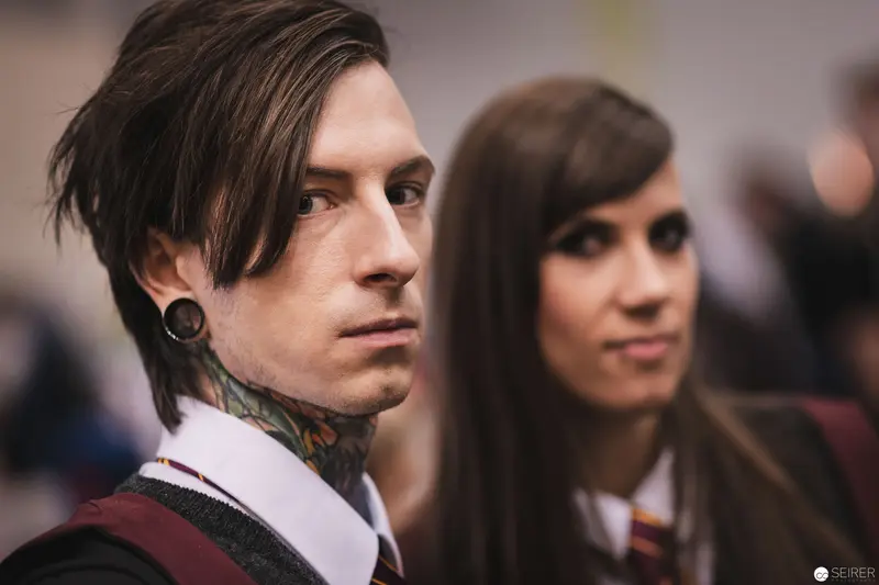 Alternative Style Portraits from Vienna ComicCon 2018: Tattooed Subculture Moment