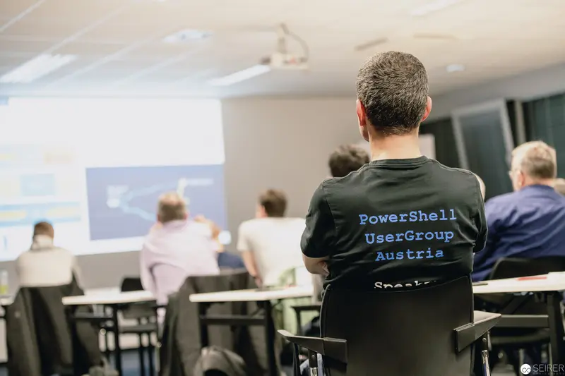 PowerShell UserGroup Austria Training Session in Focused Professional Environment