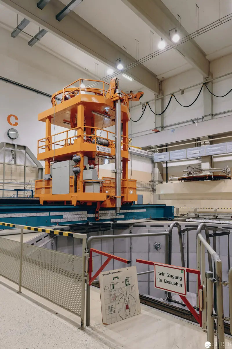 Industrial Machinery Installation at Zwentendorf Nuclear Power Plant