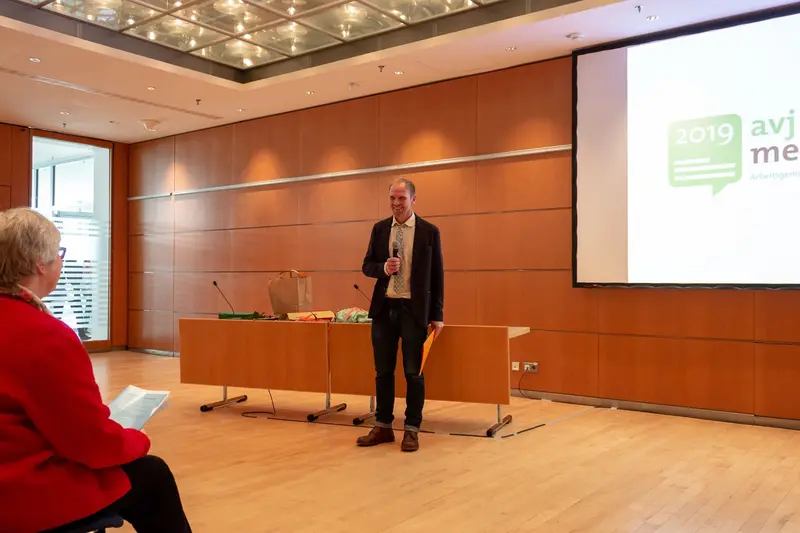 Conference Presentation on Digital Media at Modern Lecture Hall