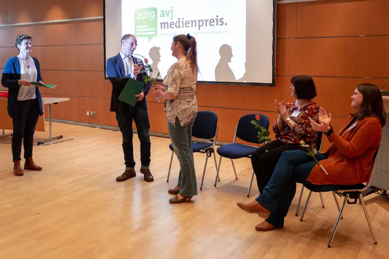 AVI Medienpreis Award Ceremony: Interaction and Recognition in Professional Setting