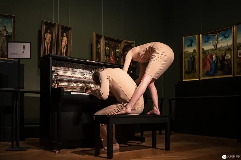 Ganymed In Love 2019: Contorted Figure at Kunsthistorisches Museum Wien Pianola