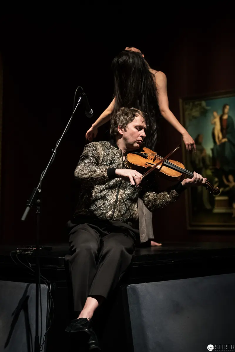 Violinist in Performance at Ganymed In Love 2019, Kunsthistorisches Museum Wien