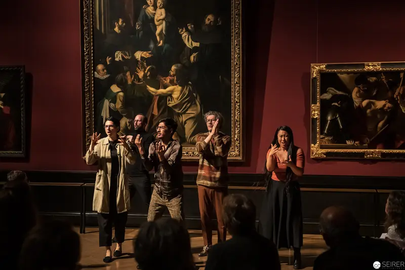 Ganymed In Love 2019: Performance Tableau at Kunsthistorisches Museum Wien