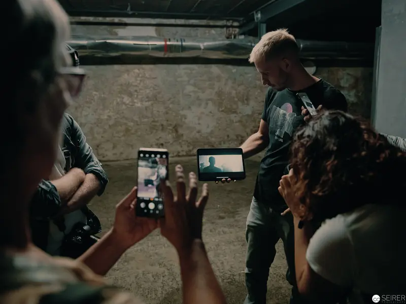 Smartphone Cinematography Behind the Scenes of Film "Nevrland"