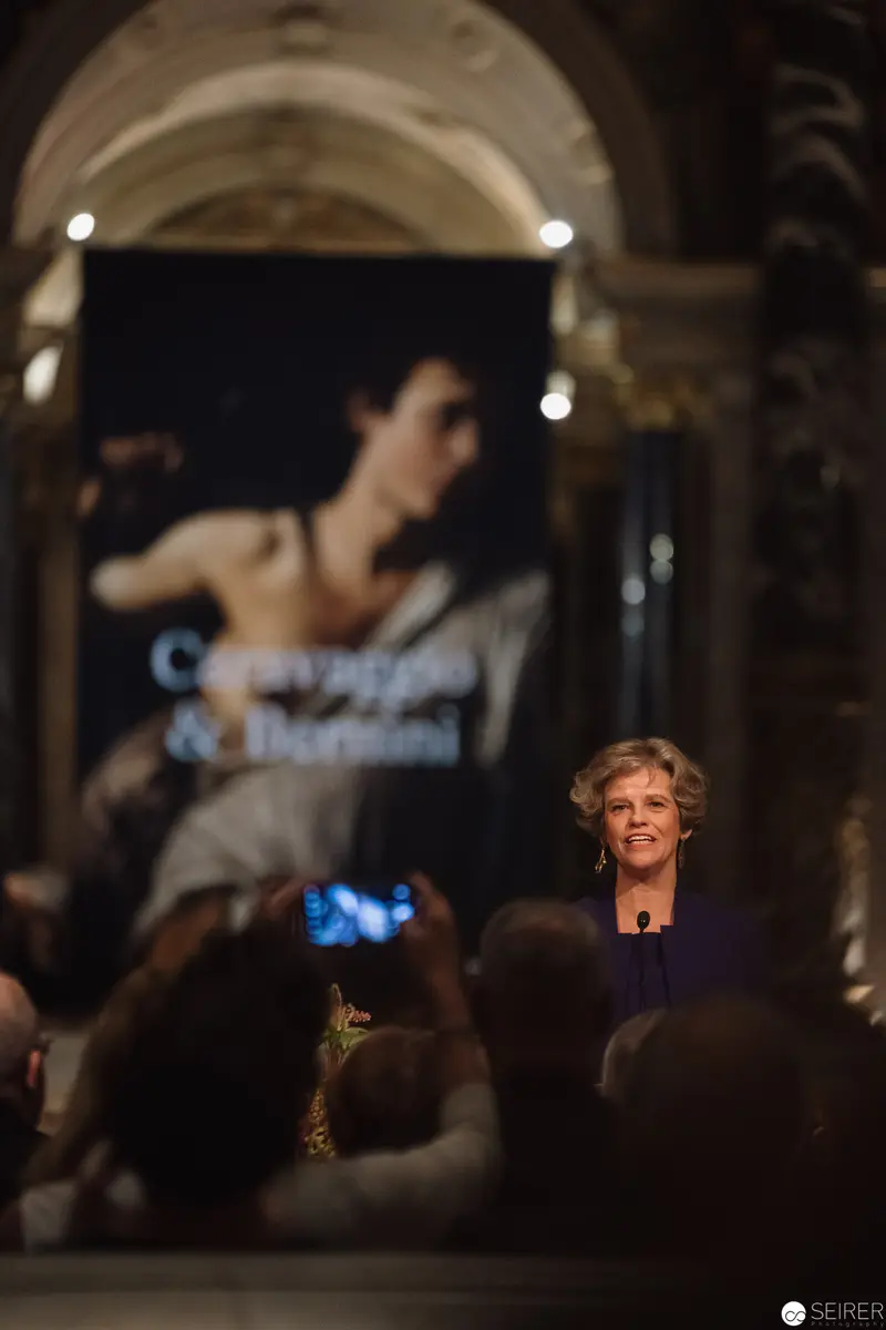 Alexander Van der Bellen at Caravaggio & Bernini Exhibition Opening, Kunsthistorisches Museum Wien