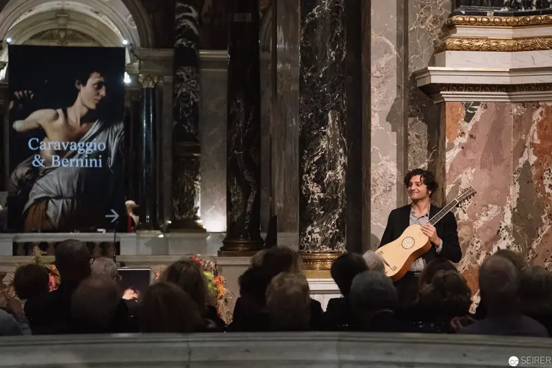 Baroque Musical Performance at Caravaggio & Bernini Exhibition Opening