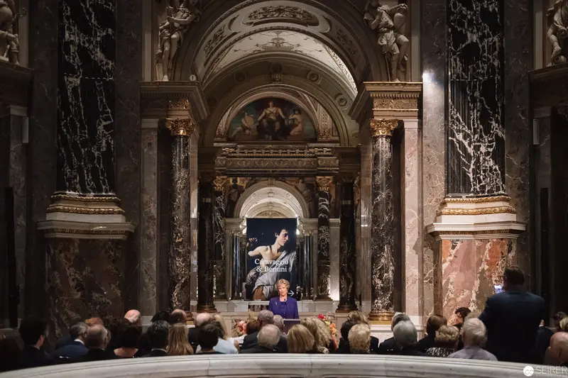 Caravaggio & Bernini Exhibition Opening at Kunsthistorisches Museum Wien with Alexander Van der Bellen