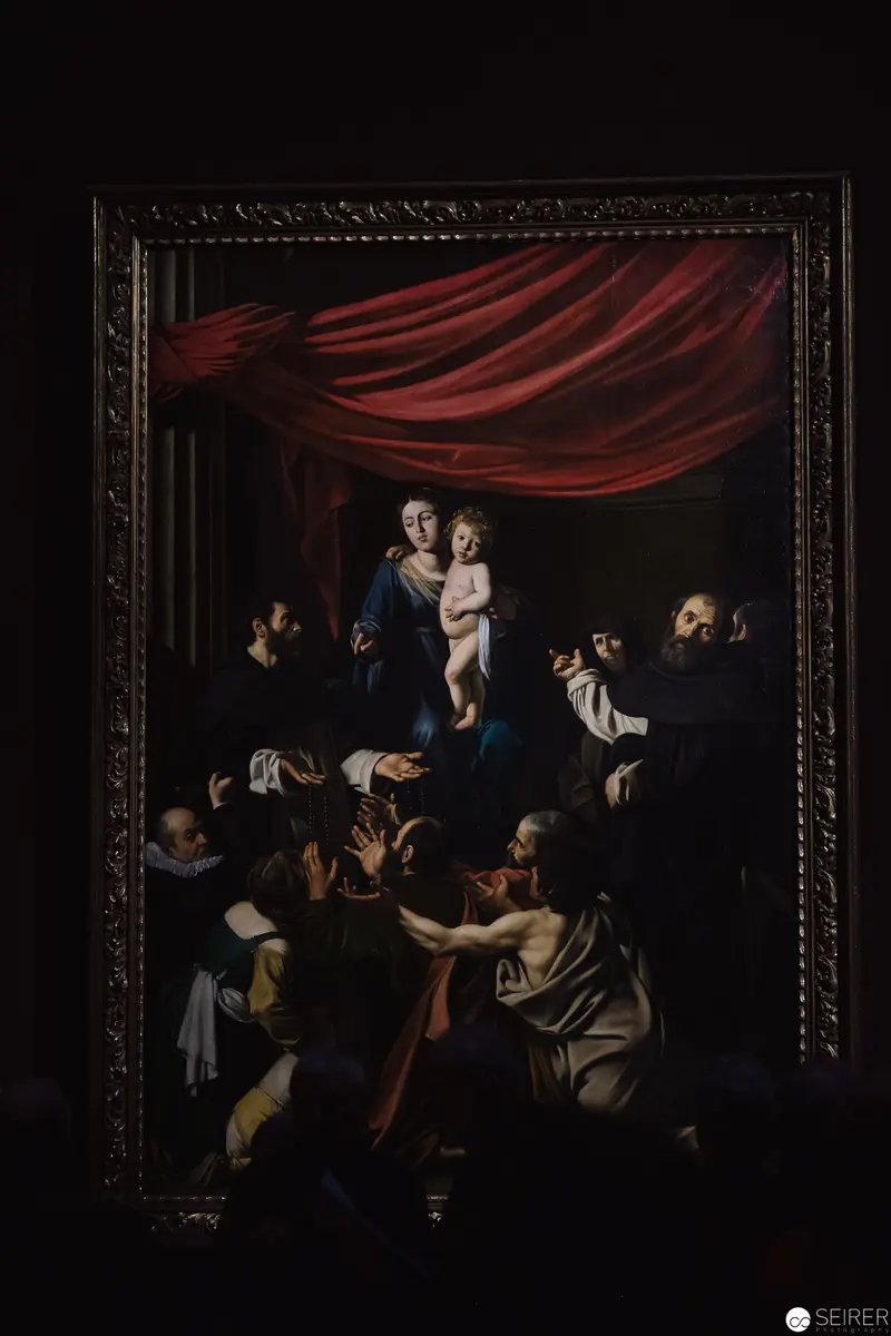 Madonna of the Rosary: Caravaggio's Dramatic Religious Composition