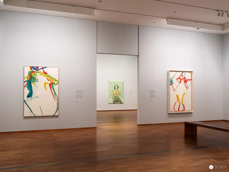 Maria Lassnig "Ways of Being" Exhibition View at Albertina Museum