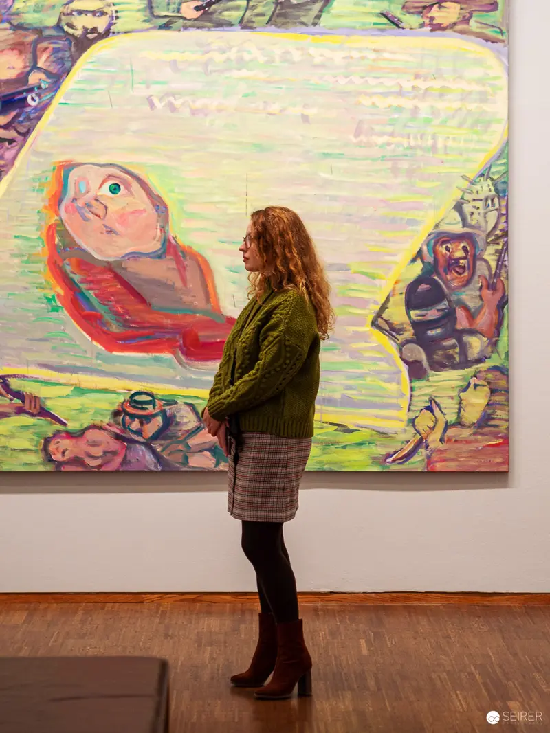 Maria Lassnig "Ways of Being" Exhibition View at Albertina Museum, Curatorial Encounter