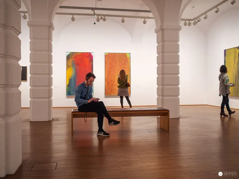 Maria Lassnig "Ways of Being" Exhibition View at Albertina Museum Gallery