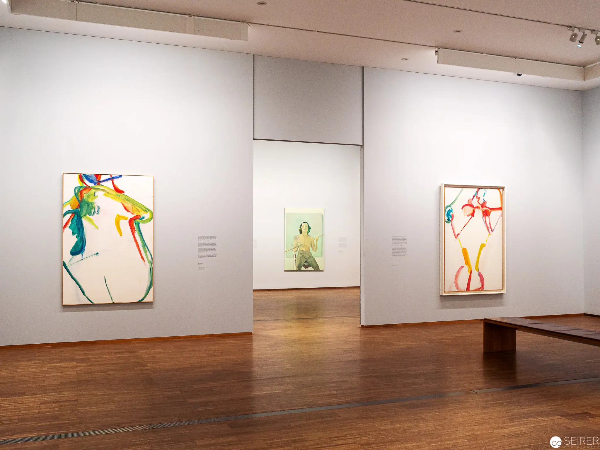 Maria Lassnig "Ways of Being" Exhibition View at Albertina Museum