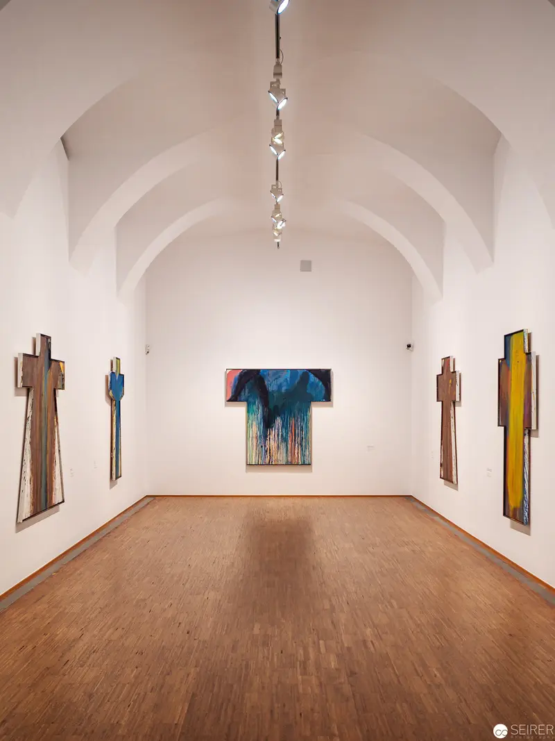 Maria Lassnig "Ways of Being" Exhibition View at Albertina Museum Gallery