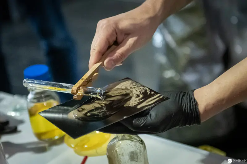 Forensic Chemical Analysis with Precision Glassware and Protective Gear