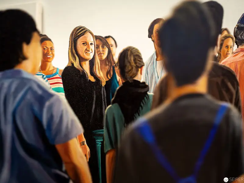 Diverse Group of Women Gathered in Informal Social Interaction