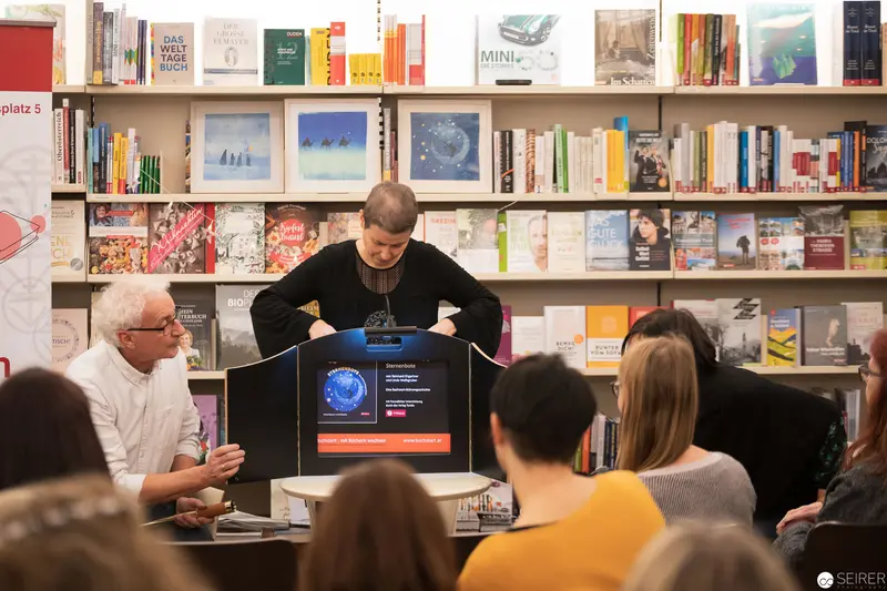 Book Reading and Discussion at Library Display Event