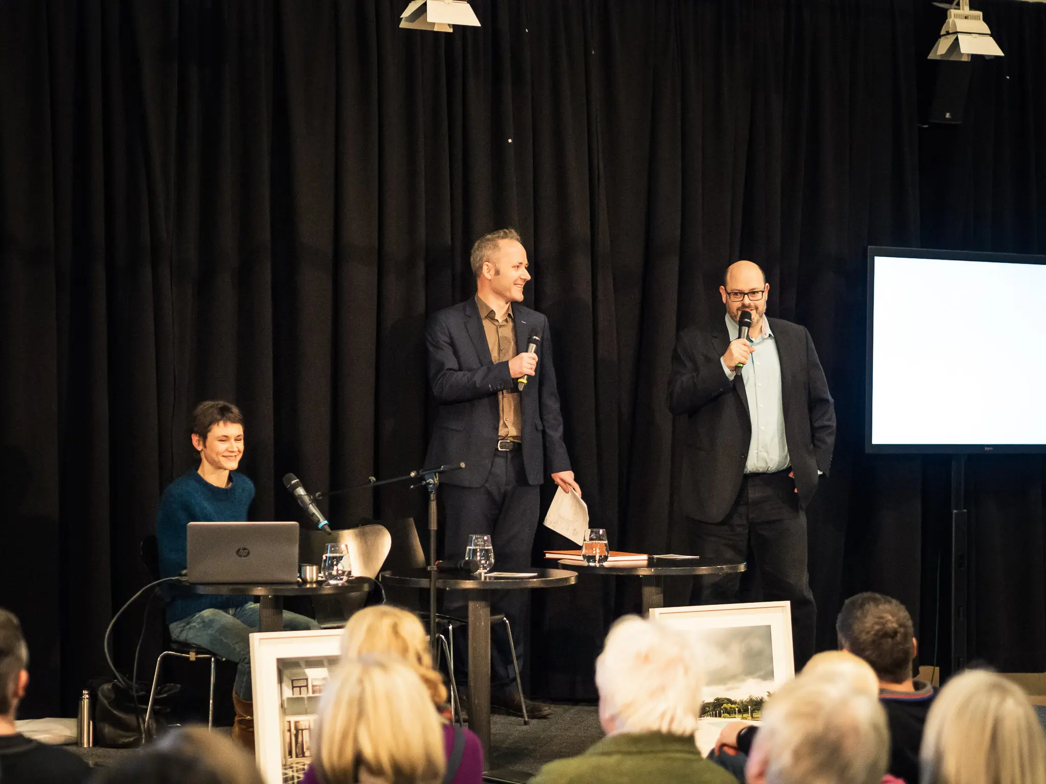 Three Speakers Present at Professional Conference Panel Discussion
