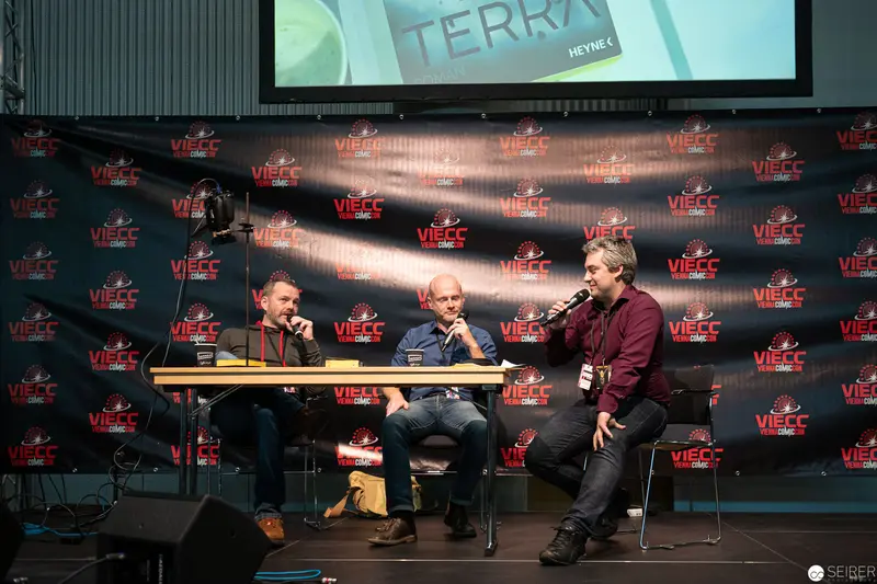 Book Panel at VIEWS Event Featuring T.S. Orgel and Stefan Cernohuby