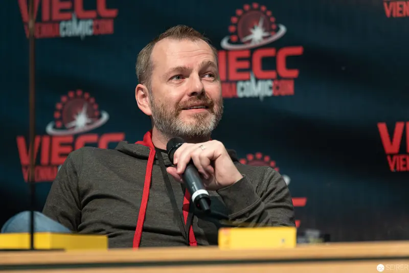 Stefan Cernohuby Speaking at Vienna International Comic Con Panel