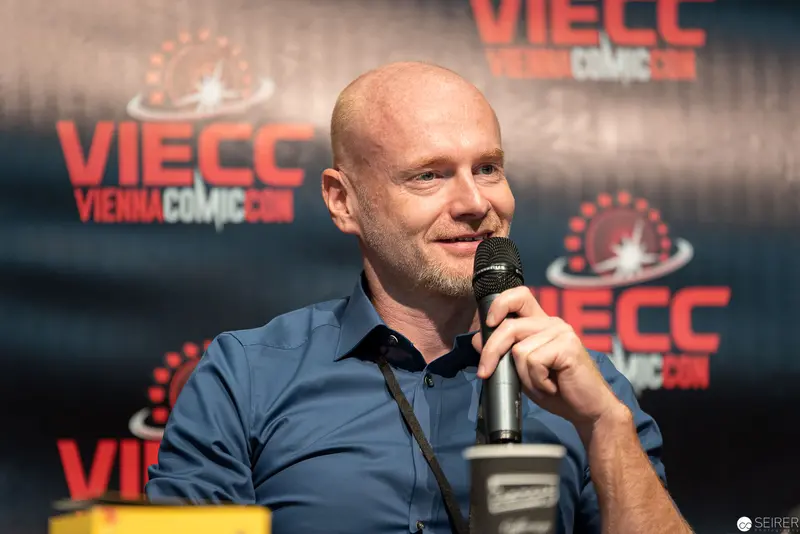 Stefan Cernohuby Speaking at Vienna Comic Con (VIECC) Press Event