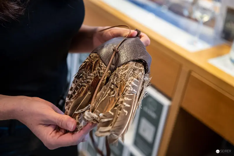 Behind-the-Scenes Conservation of Delicate Feathered Artifact at Domäne Wachau Winery