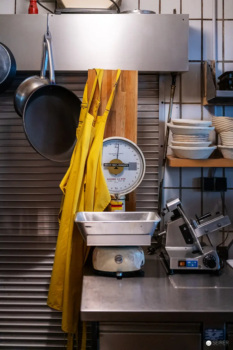 Industrial Kitchen Workspace at Gegenbauer Vinegar and Oil Production, Vienna