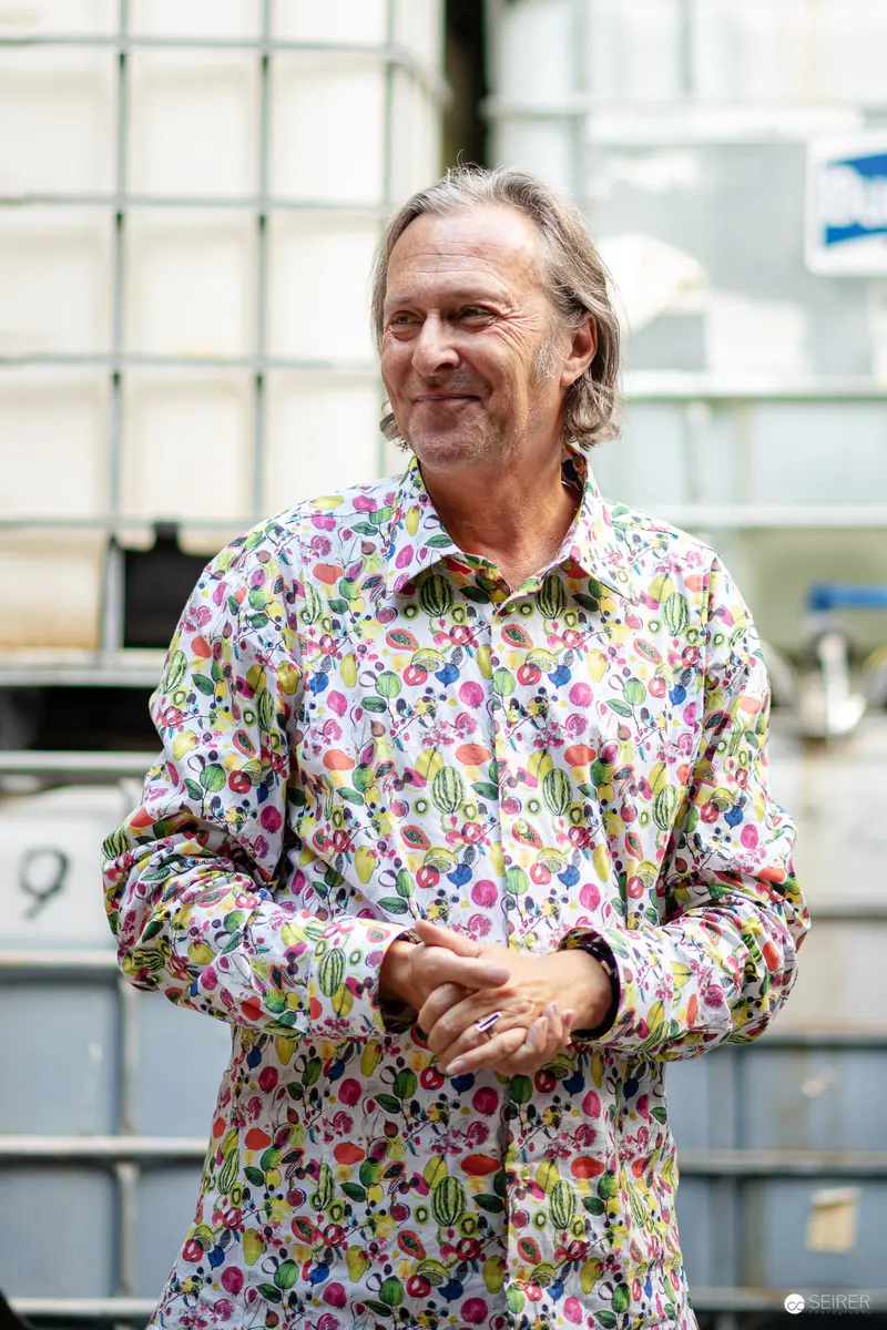 Colorful Portrait of a Seasoned Professional at Gegenbauer Vinegar and Oil Facility in Vienna
