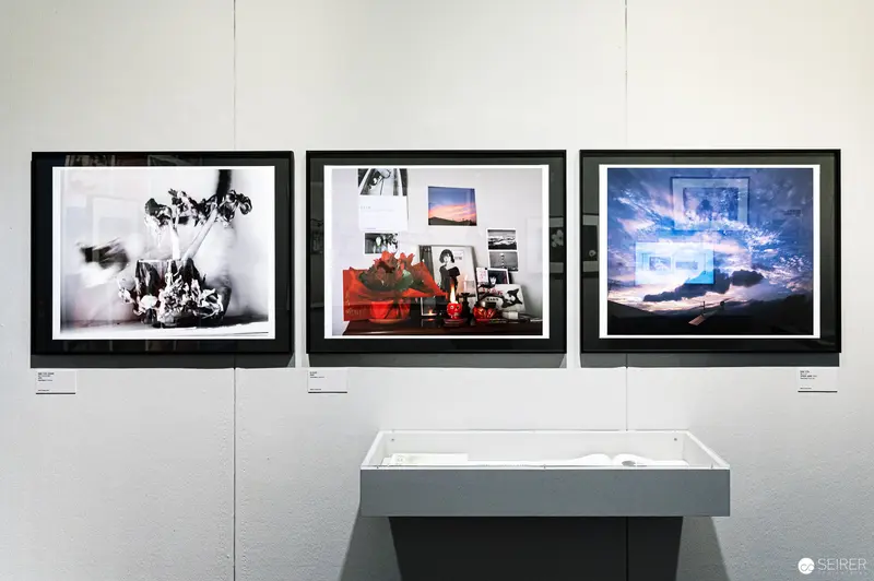 Three Photographic Compositions Displaying Experimental Visual Narratives in Gallery Setting