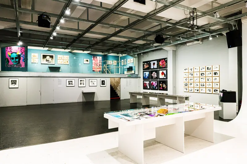 Araki Exhibition View at Westlicht: Photographic Display and Gallery Installation