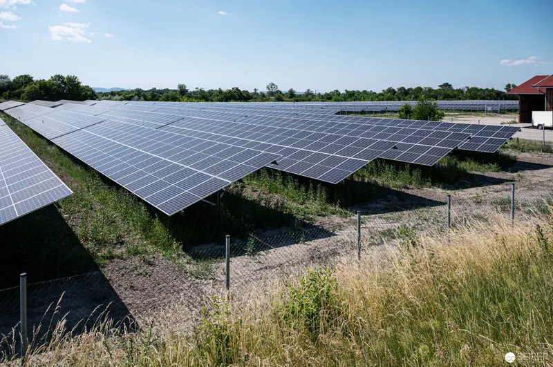 Schafflerhof Solar Farm, Near Vienna, June 2021